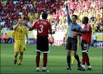 Avery John is sent off for Trinidad and Tobago at World Cup 2006